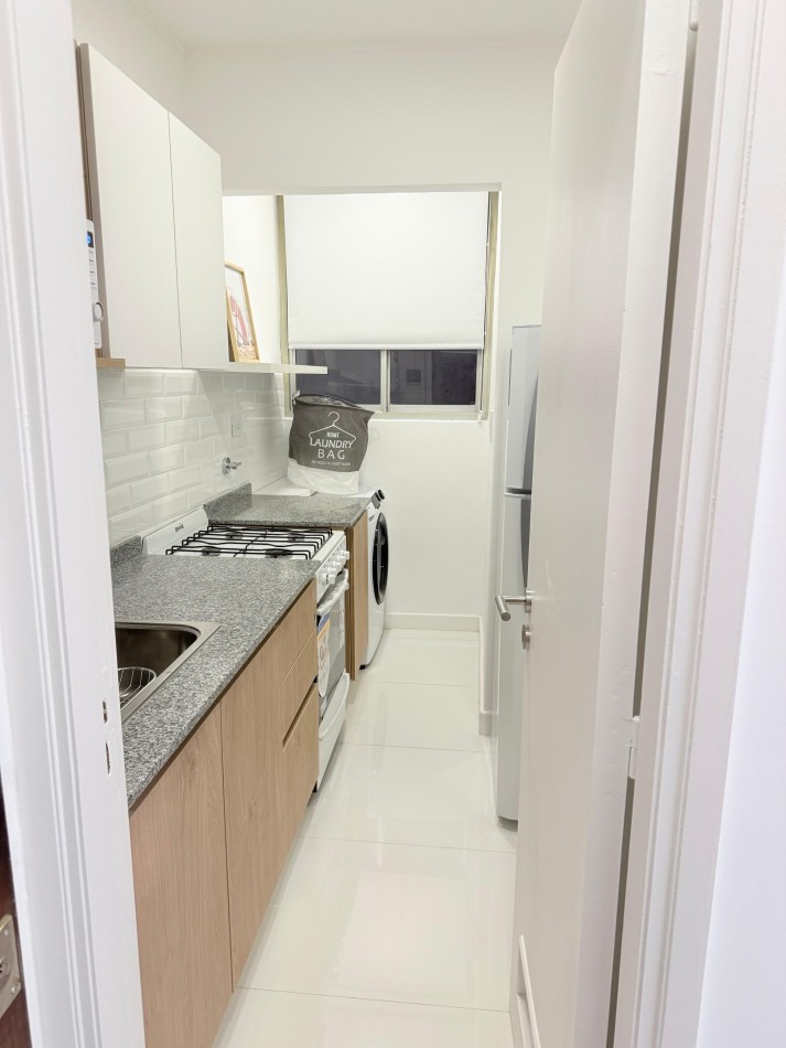 DEPARTAMENTO DE 2 AMB EXTERNO CON BALCON. RECICLADO