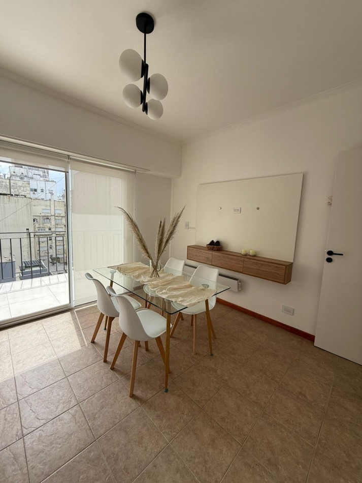 DEPARTAMENTO DE 3 AMB CON DEPENDENCIA EXTERNO CON BALCON TERRAZA