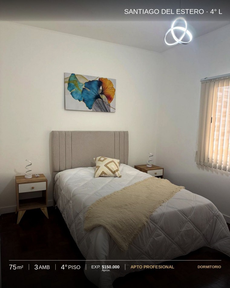 DEPARTAMENTO DE 3 AMB LATERAL 