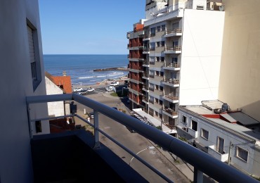 DEPARTAMENTO DE 3 AMB EXTERNO. BALCON Y COCHERA. VISTA AL MAR