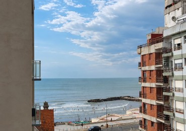 DEPARTAMENTO DE 3 AMB EXTERNO. BALCON Y COCHERA. VISTA AL MAR