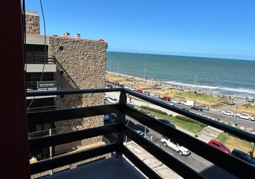 DEPARTAMENTO DE 2 AMB + DEPENDENCIA A LA CALLE. BALCON. RECICLADO. COCHERA. VISTA AL MAR
