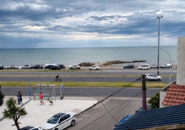 DEPARTAMENTO DE 2 AMB EXTERNO CON VISTA AL MAR. COCHERA Y BAULERA