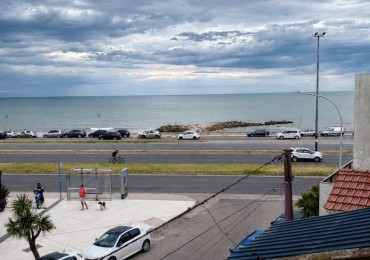 DEPARTAMENTO DE 2 AMB EXTERNO CON VISTA AL MAR. COCHERA Y BAULERA